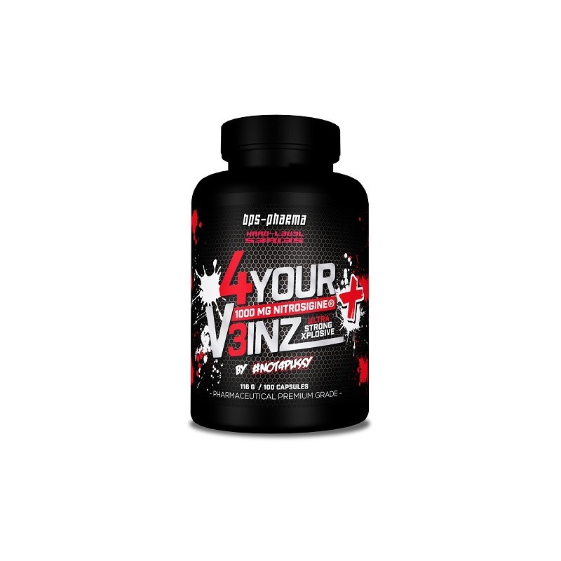 BPS-Pharma - 4Your Veinz Plus 100 Kapseln (Nitrosigine) BPS-Pharma - 4Your Veinz Plus 100 Kapseln (Nitrosigine)