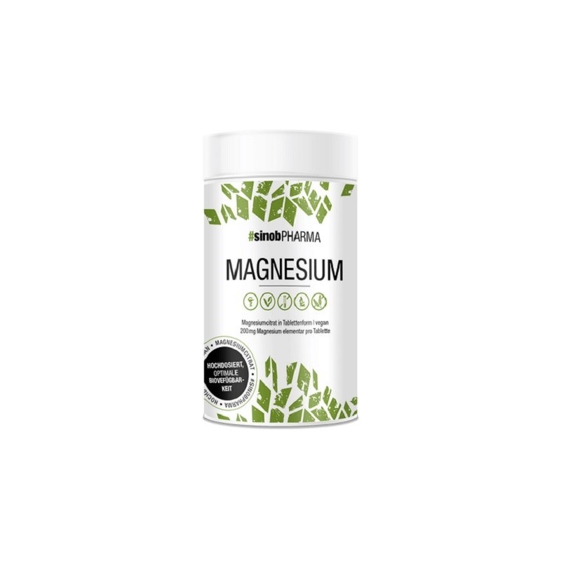 Sinob Magnesium Citrat 120 Tabletten Sinob Magnesium Citrat 120 Tabletten