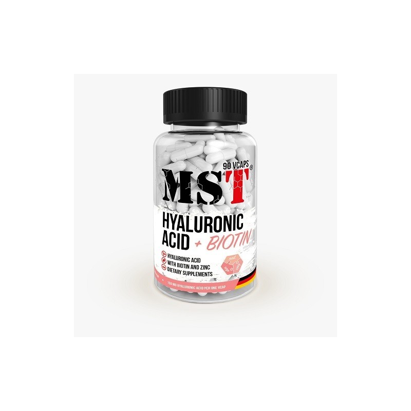 MST - Hyaluronic Acid 150 mg + Biotin 90 Kapseln MST - Hyaluronic Acid 150 mg + Biotin 90 Kapseln
